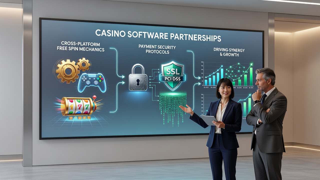 Secure payment processing interfaces used in partnered casino platforms