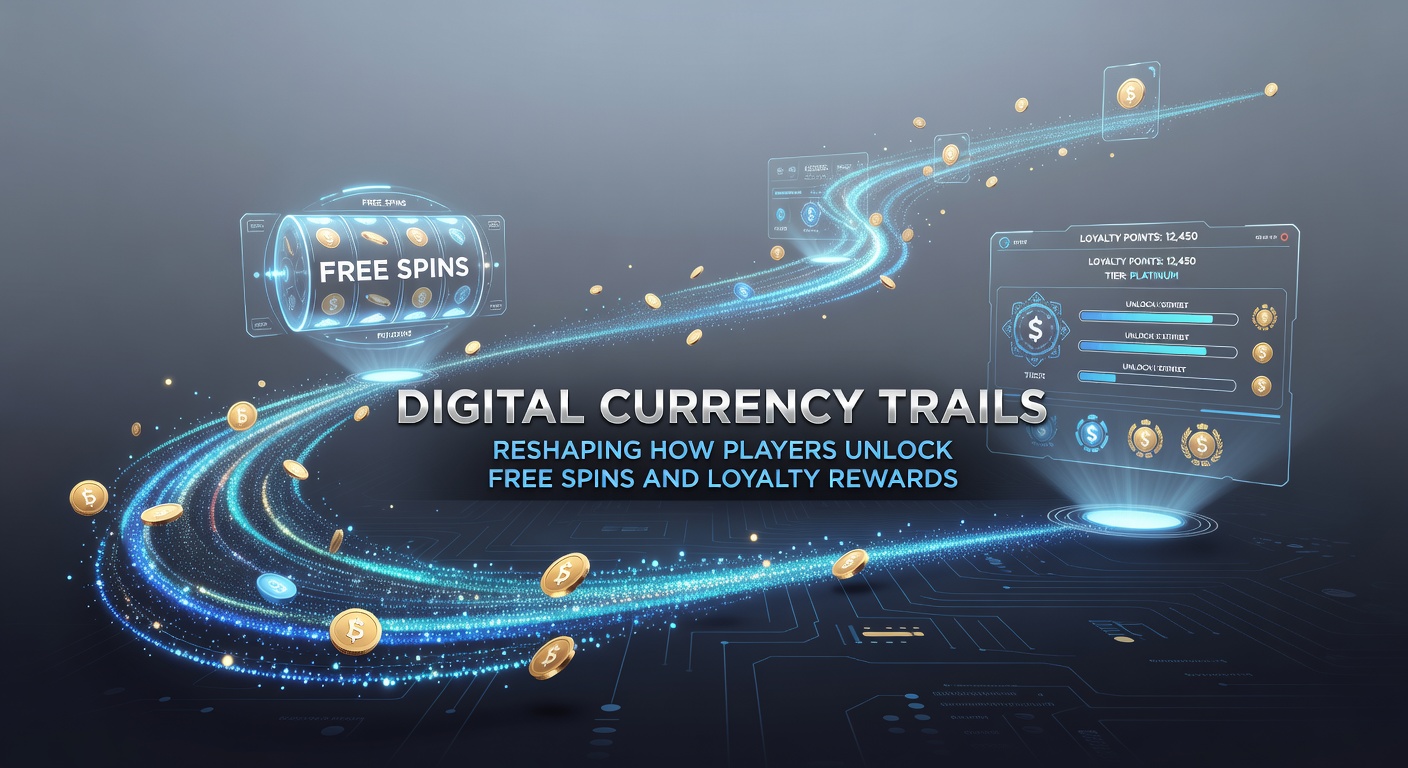 Player interface showing cryptocurrency deposits linked to instant free spin and loyalty point rewards