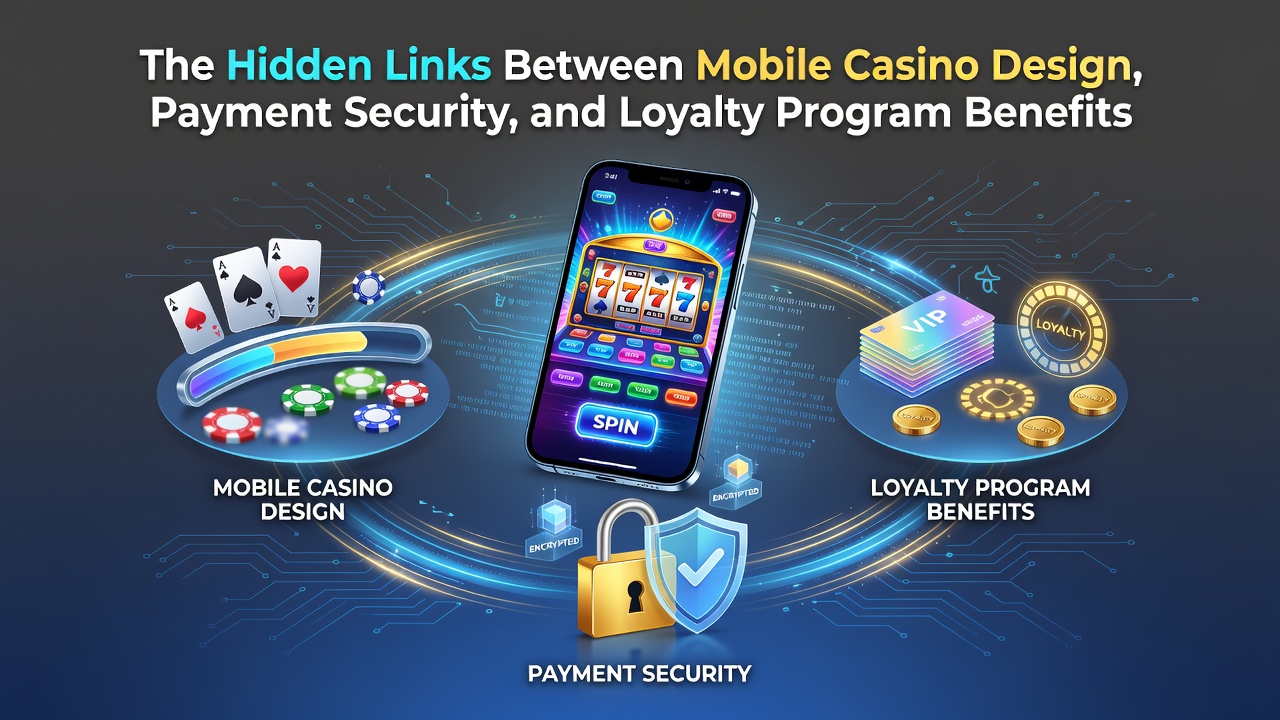 Mobile casino interface showing secure payment options integrated into the user dashboard